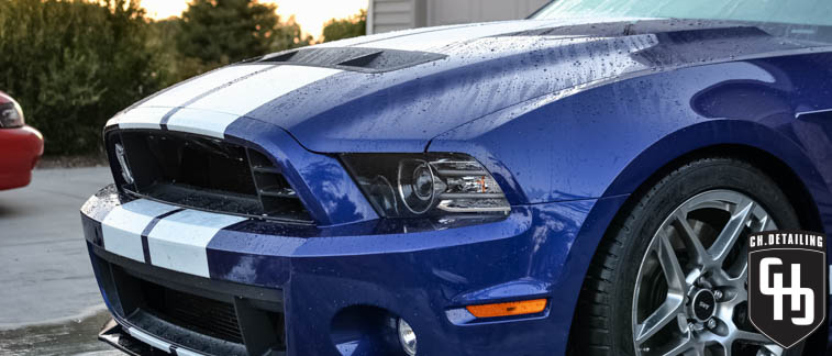 madison best auto detail chdetailing ch.detailing connor harrison mustang ford shelby gt gt500 muscle car paint correction professional polishing car wash buffing scratch repair